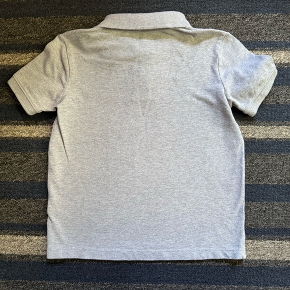 Old Navy Gray Kids Polo Shirt Size 5 - Picture 3 of 3